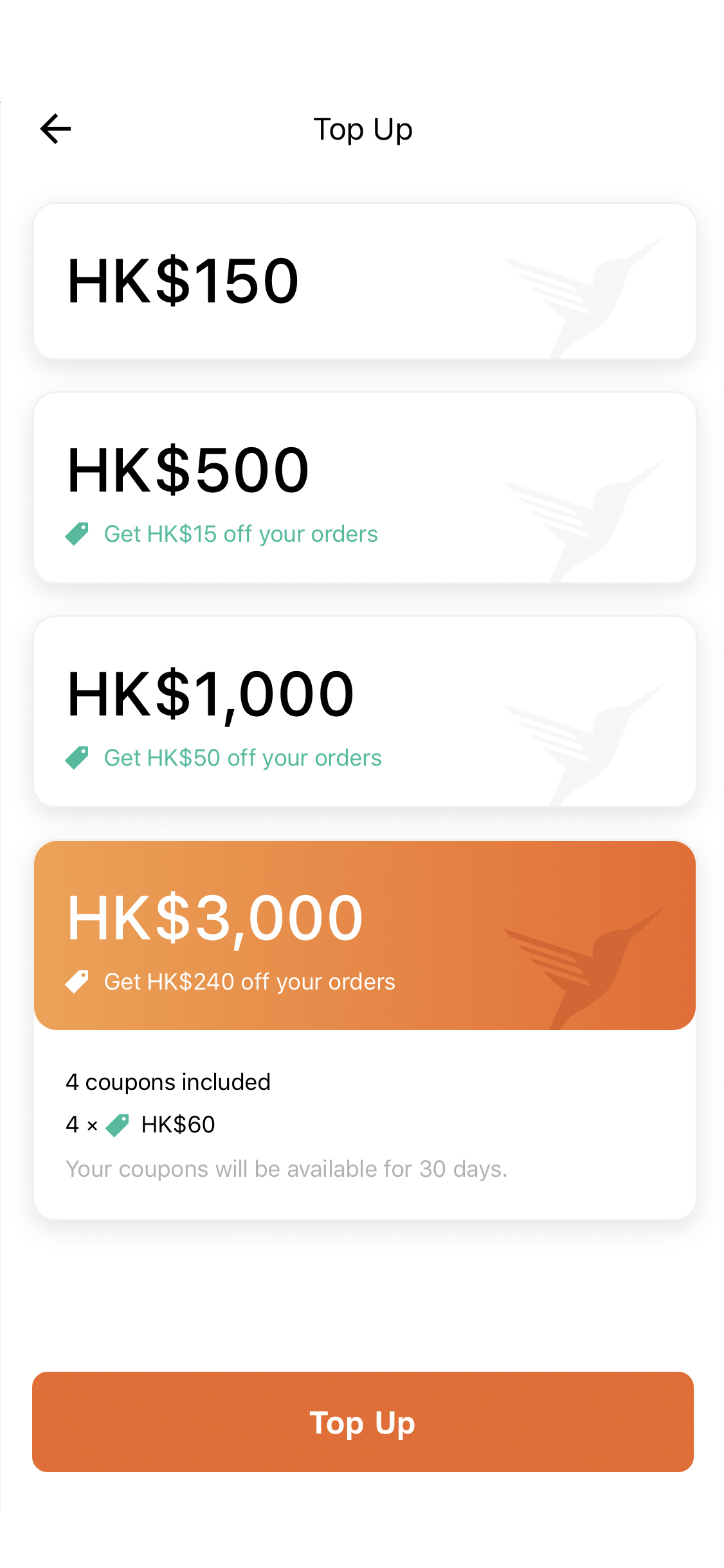 Topup eWallet , Earn up to 240 rebate